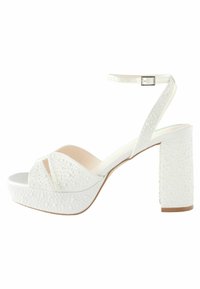 Next - FOREVER COMFORT WEDDING PEARL - REGULAR FIT - High Heel Sandalette - ivory Thumbnail-Bild 1