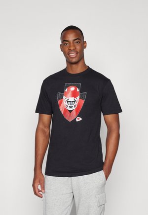 NFL KANSAS CITY CHIEFS ILLUSTRATION - Club wear - black