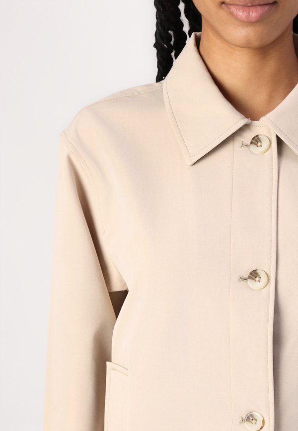 EASY SHORT JACKET - Light jacket - soft calm beige2