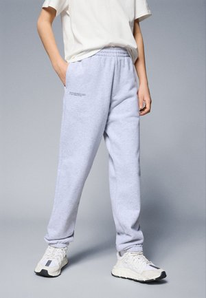 KIDS MIDWEIGHT TRACK PANTS UNISEX - Tracksuit bottoms - grey marl