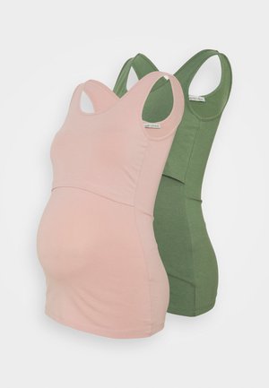 NURSING 2 PACK - Top - Topper - light pink/light green