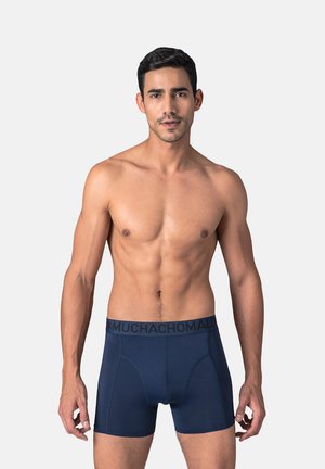 MUCHACHOMALO, 3-PACK MICROFIBER SOLID - Trunks - black blue