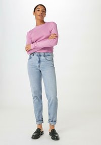 hessnatur SOFT SLIM - Langarmshirt - magnolie