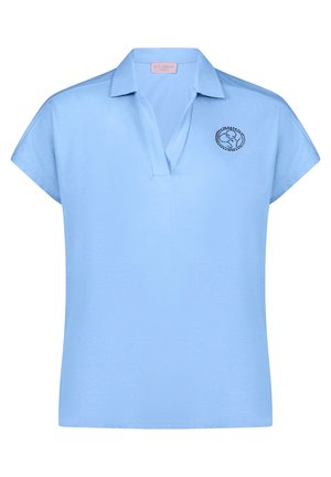 Betty Barclay, BETTY BARCLAY MIT SCHMUCKSTEINEN POLOSHIRT - Polo shirt - azurine
