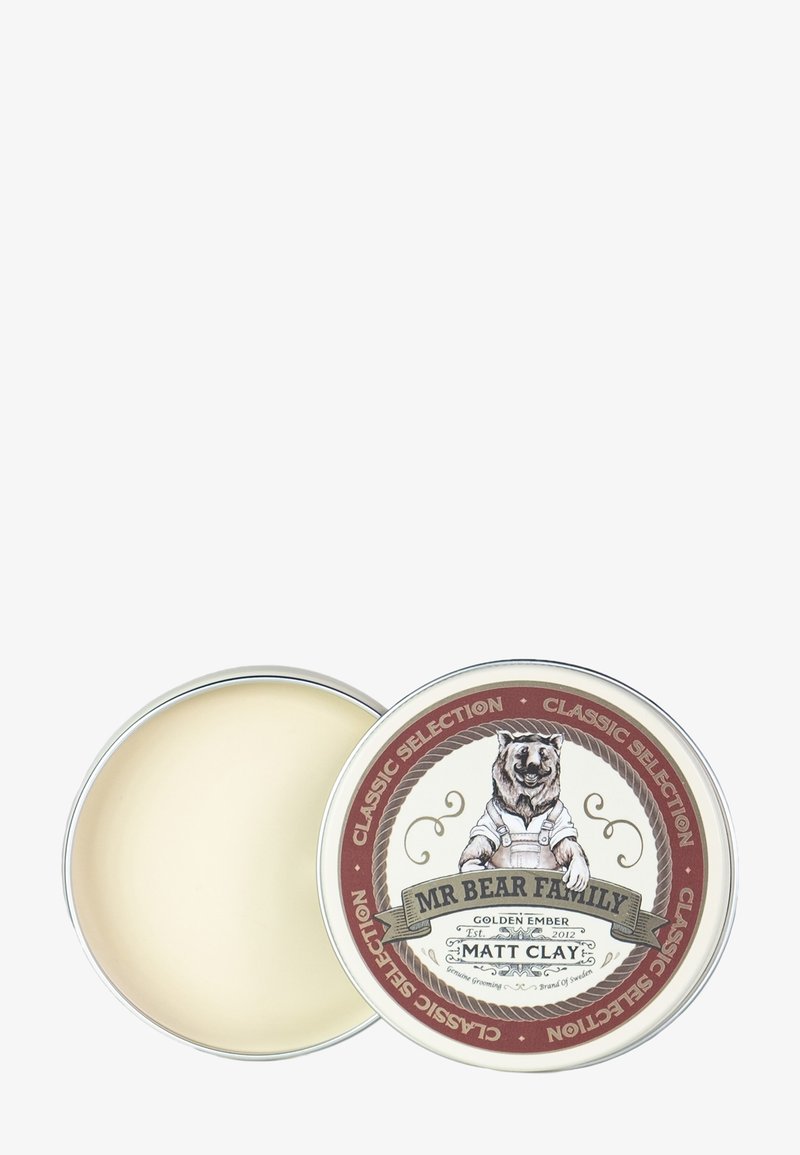 Mr Bear Family - GOLDEN EMBER POMADE MATT CLAY - Styling, Forstør