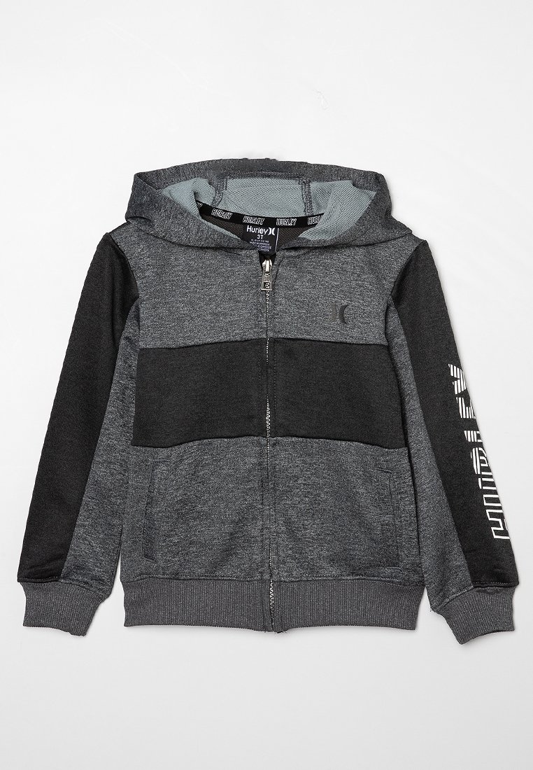 hurley Sweater met rits donkergrijs hurley Sweater met rits donkergrijs