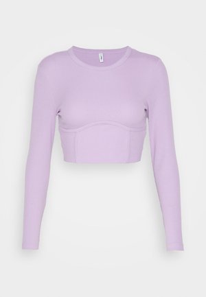 ONLY Petite ONLJENNY BUSTERIER - Top s dlhým rukávom - lavendula