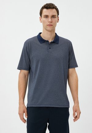BUTTONED SHORT SLEEVE  - Poloshirt - dark blue