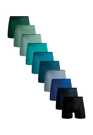 10-PACK SOLID - Boxershort - black blue green