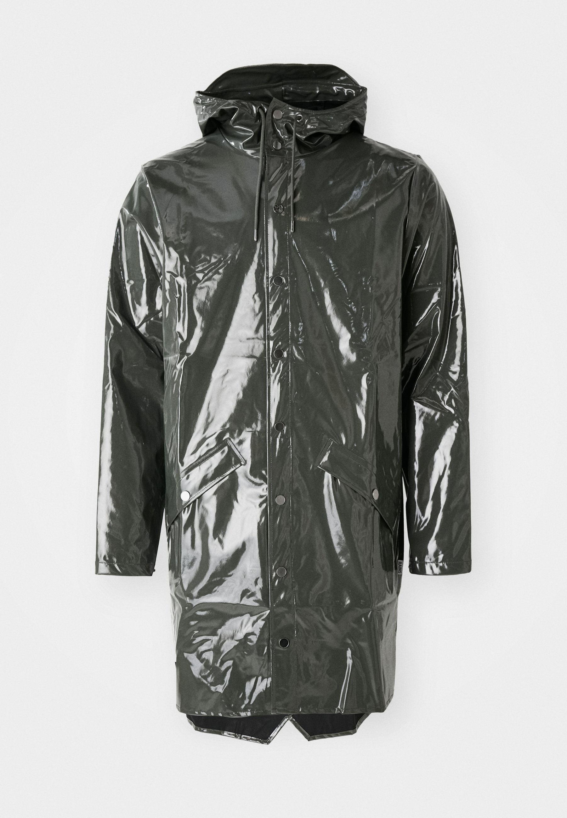 Rains LONG JACKET UNISEX - Parka - swamp/green - Zalando.co.uk