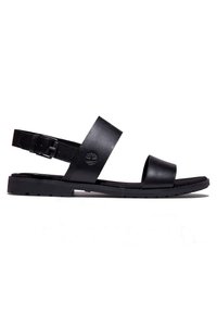 Timberland CHICAGO RIVERSIDE 2 BAND - Ankle cuff sandals - black