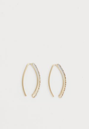 Lauren Ralph Lauren PAVE THREADER - Náušnice - gold-coloured