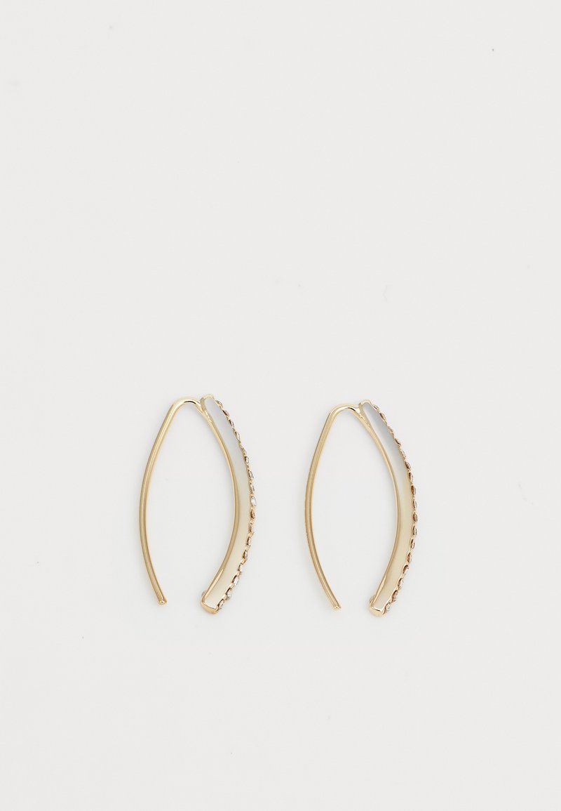 Lauren Ralph Lauren PAVE THREADER - Øredobber - gold-coloured