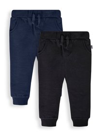 JoJo Maman Bébé - JOGGERS 2 PACK - Bikses - black navy blue Miniatūras attēls 1