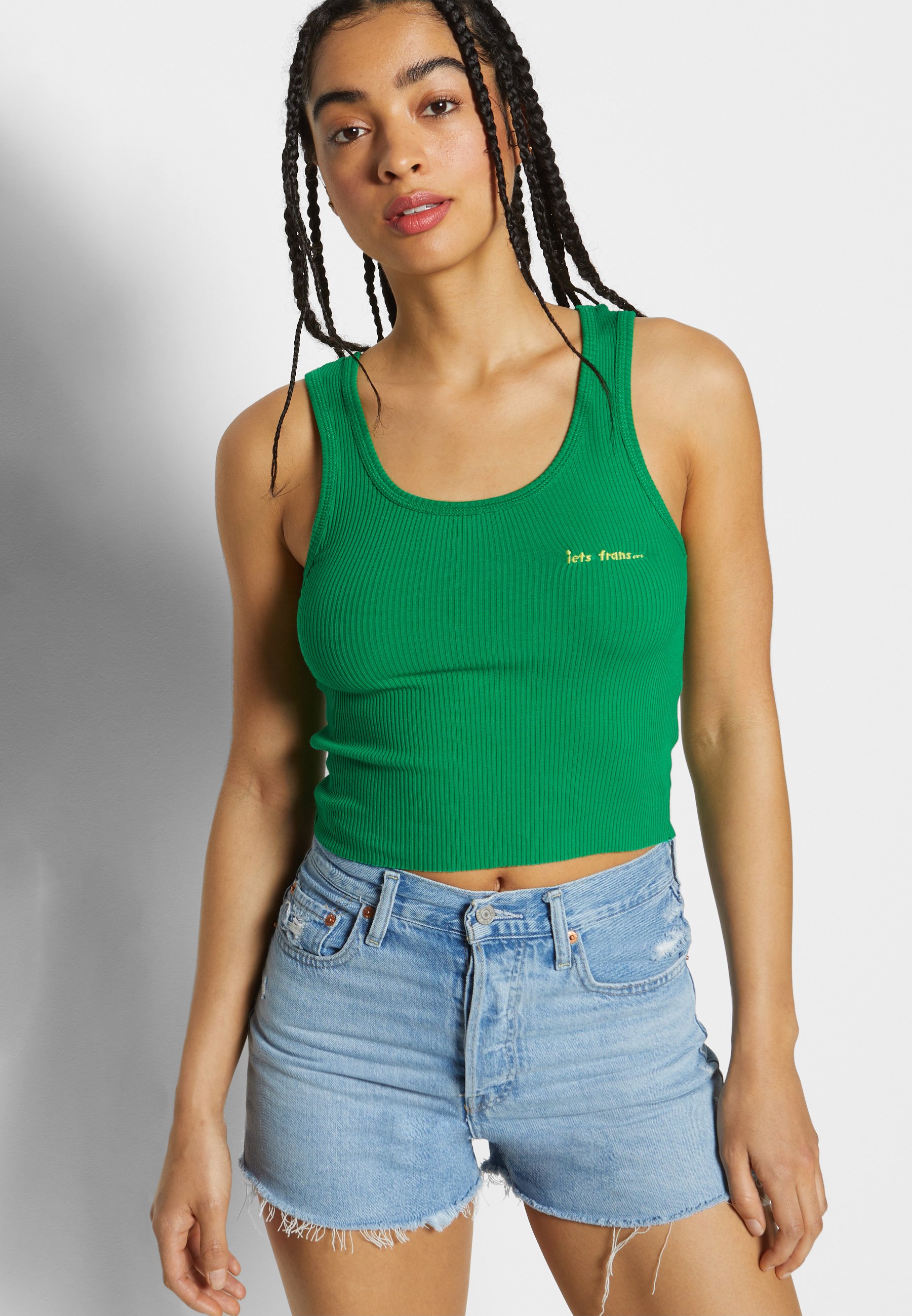 iets frans Top - jolly green/green 