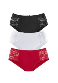 Unausgewählt, rot schwarz weiß