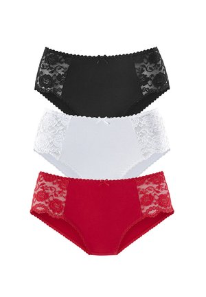 2 PACK - Slip - rot schwarz weiß