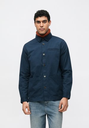 COLE TAILORED OVERSHIRT - Veste légère - navy