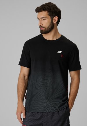 4F, - T-shirt z nadrukiem