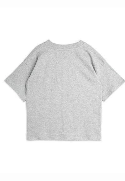 Mini Rodini CAT TEE UNISEX - Triko s potiskem - grey melange