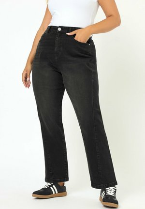 Straight leg -farkut - black