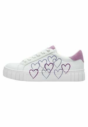 Trainers - white berry