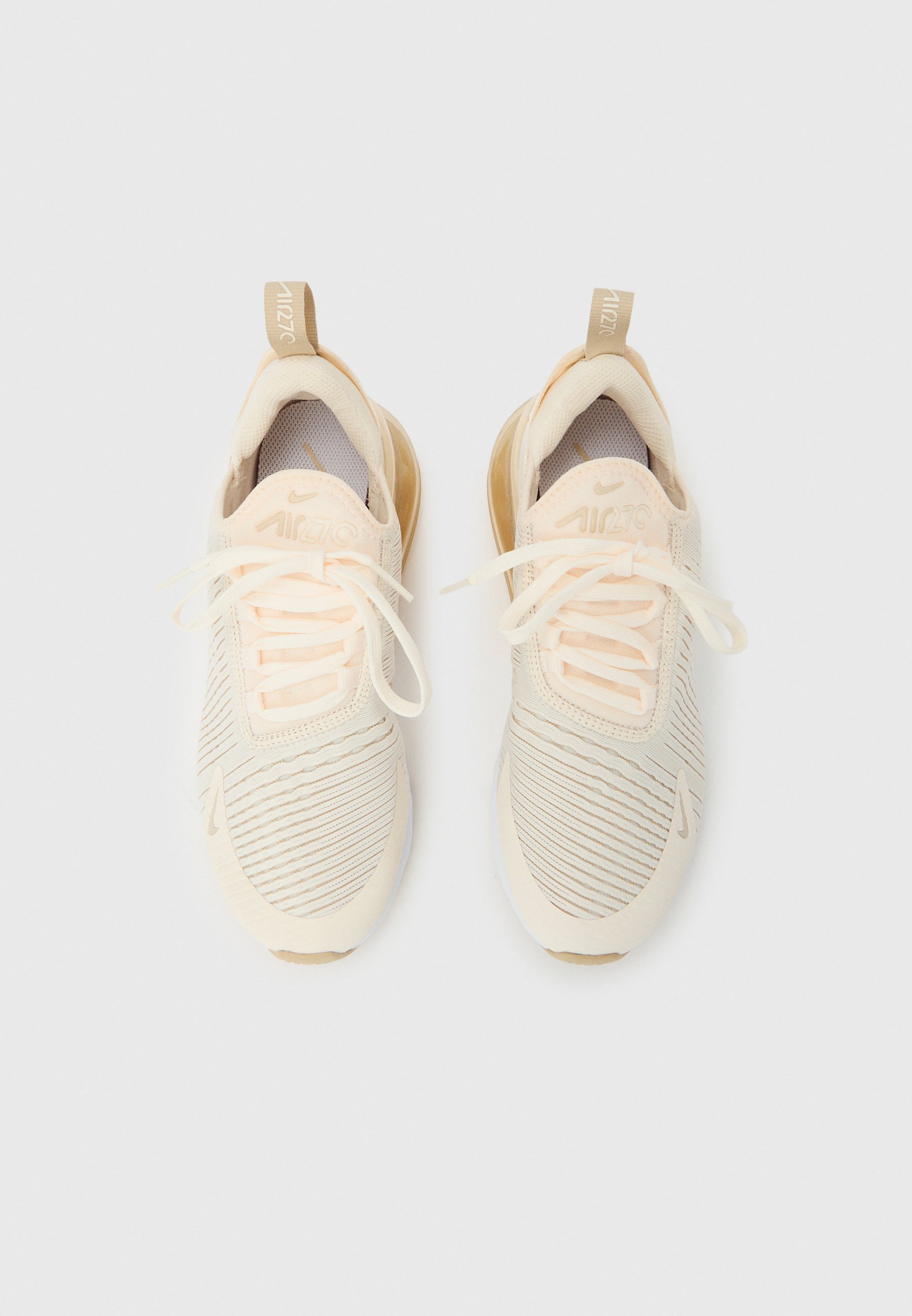 nike airmax 270 white and beige