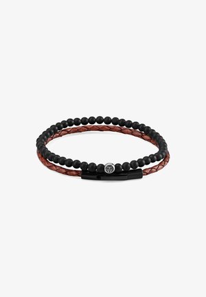 LUCLEON WILLIAM 2 PACK - Armbånd - red black