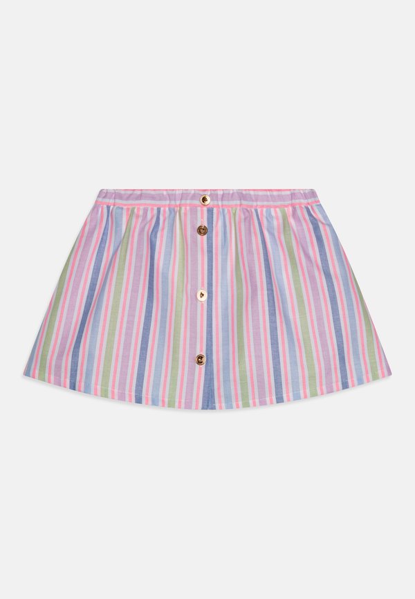 SKIRT STRIPES OXFORD - A-line skirt - pastel violet