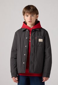 Levi's® REVERSIBLE QUILTED SHACKET - Talvitakki - pirate black