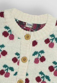 JoJo Maman Bébé CHERRY REGULAR FIT - Kardigán - cream