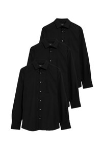 3PK REGULAR FIT - Kostymskjorta - black