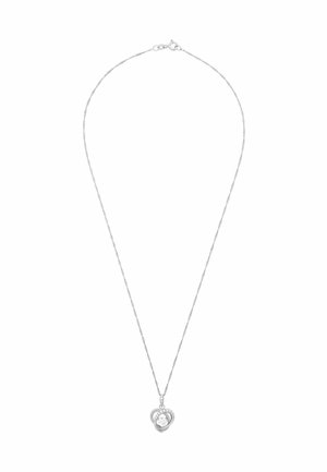 HERZ - Halsband - silberfarben