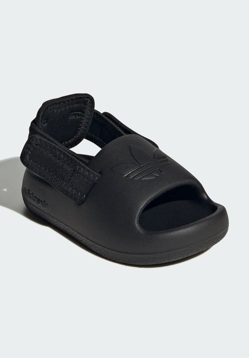 adidas ADIFOM ADILETTE KIDS - Mules - core black core black core black — foto 2