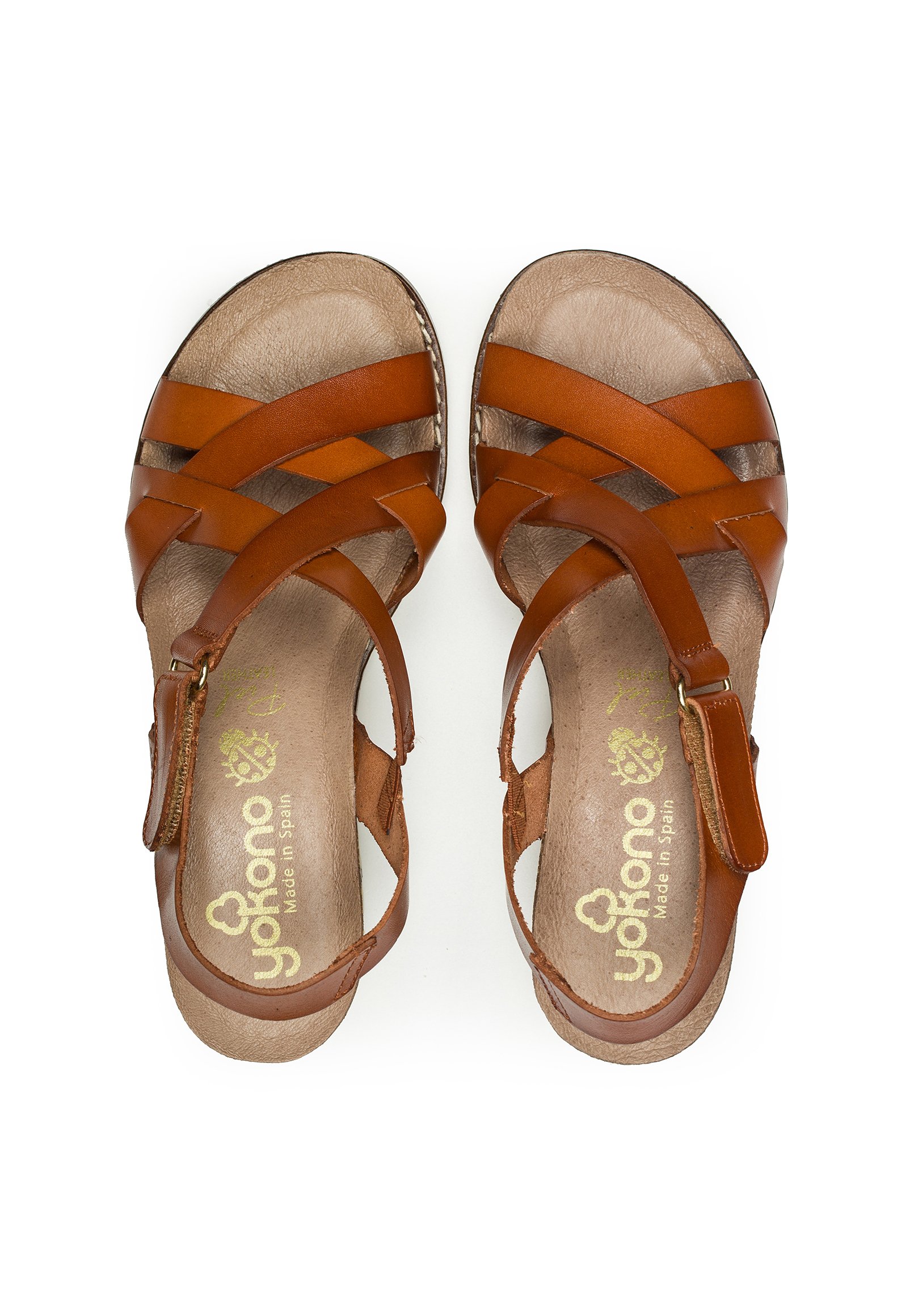 Yokono Sandalias con plataforma - brun/marrón - Zalando.es