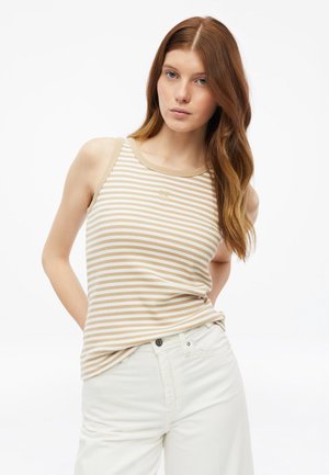 s.Oliver, T-SHIRT - Top - hellbraun