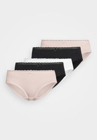 5 PACK - Aluspüksid - black/beige/ivory/beige/black