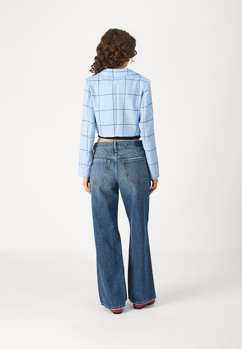 straight jeans hollister jeans women's uk Hollister BAGGY Relaxed fit jeans blue denim