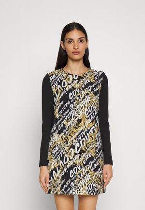 CADY PRINT BRUSH COUTURE ALL OVER - Kjole - black
