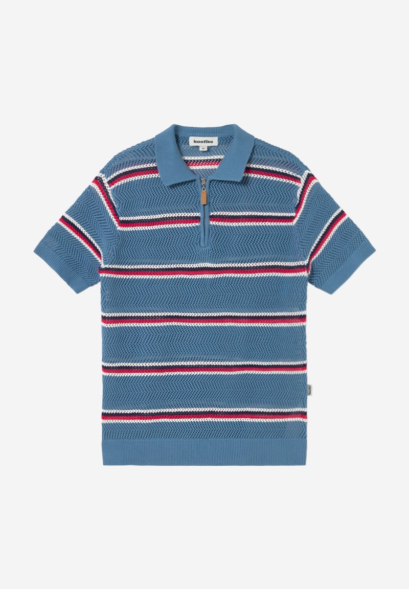 Kaotiko Poloshirt blauw