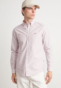 BOSS ROAN - Button down-skjorte - dark red