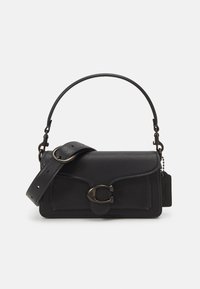 POLISHED PEBBLE LEATHER TABBY SHOULDER BAG 20 - Ručna torba - black