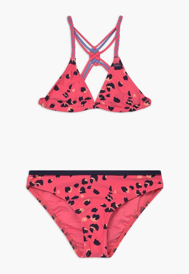 TROPICS SET - Bikini - pink/blue
