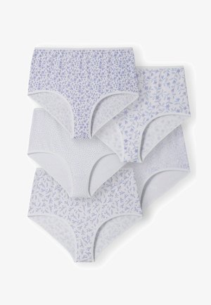 Damart LOT DE 5 MAXI IMPRIMÉES - Slip - Blue