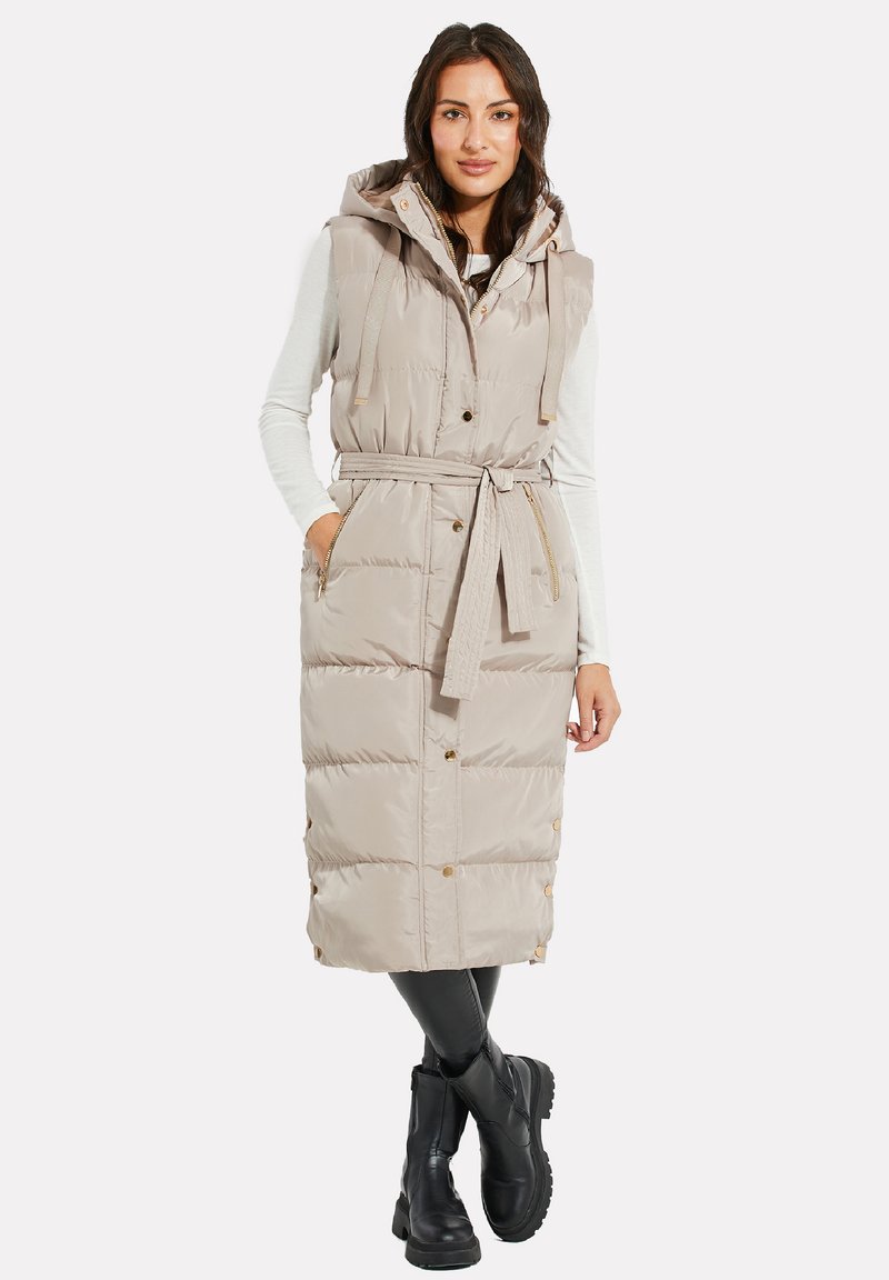 Threadbare Weste - taupe