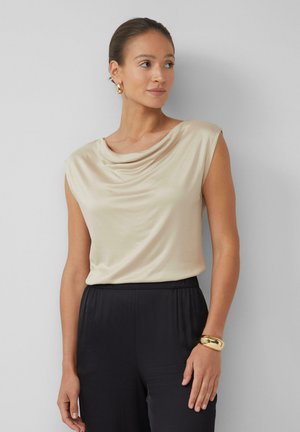 s.Oliver BLACK LABEL Basic T-shirt - beige