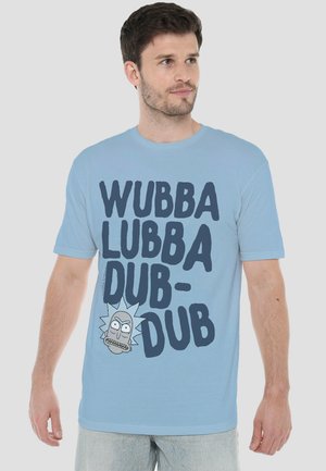Cotton Soul, RICK AND MORTY THE GREAT PAIN  - Print T-shirt - light blue