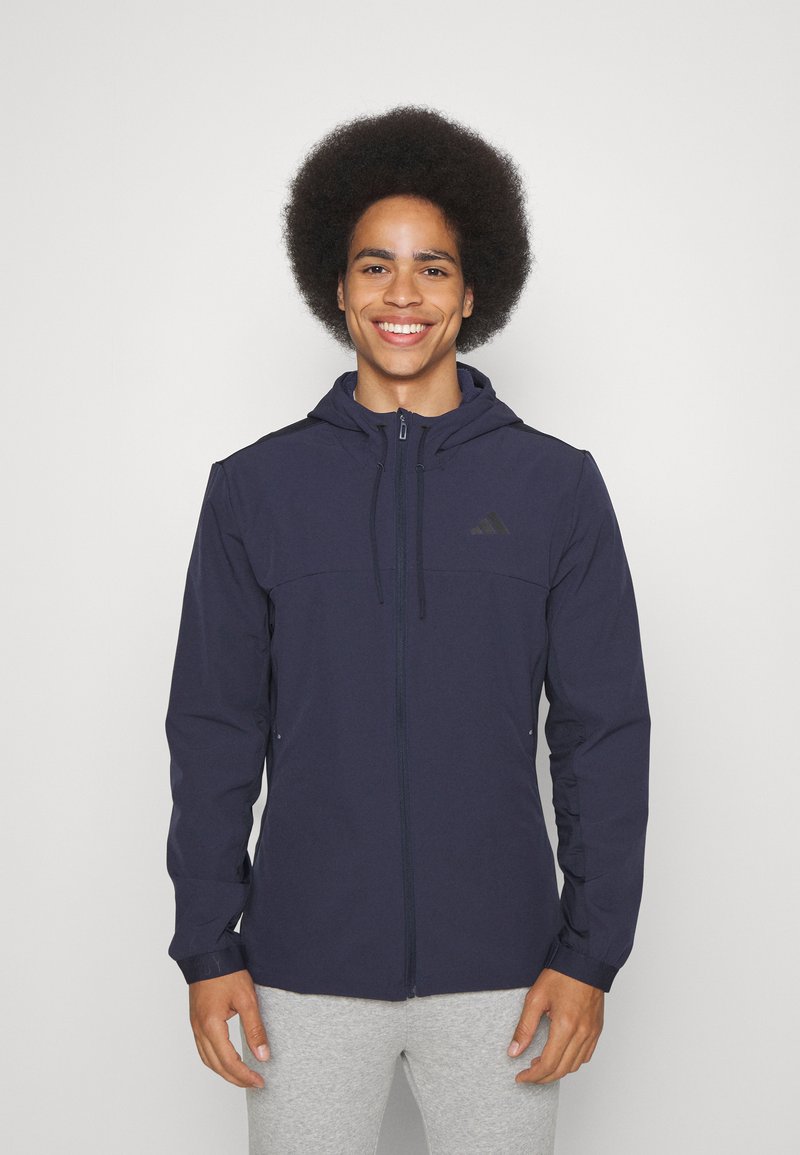 Veste Pull Homme Pebble Beach 1/4 Zip - Taille L - Bleu/gris - Golf