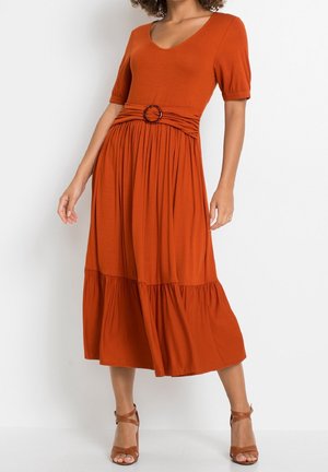 Jerseyklänning - brown