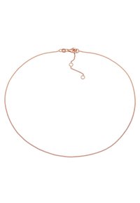 Rose-guldkæde med et glat, delikat design. Har en krabbe-lås og forlængerkæde til justerbar længde.